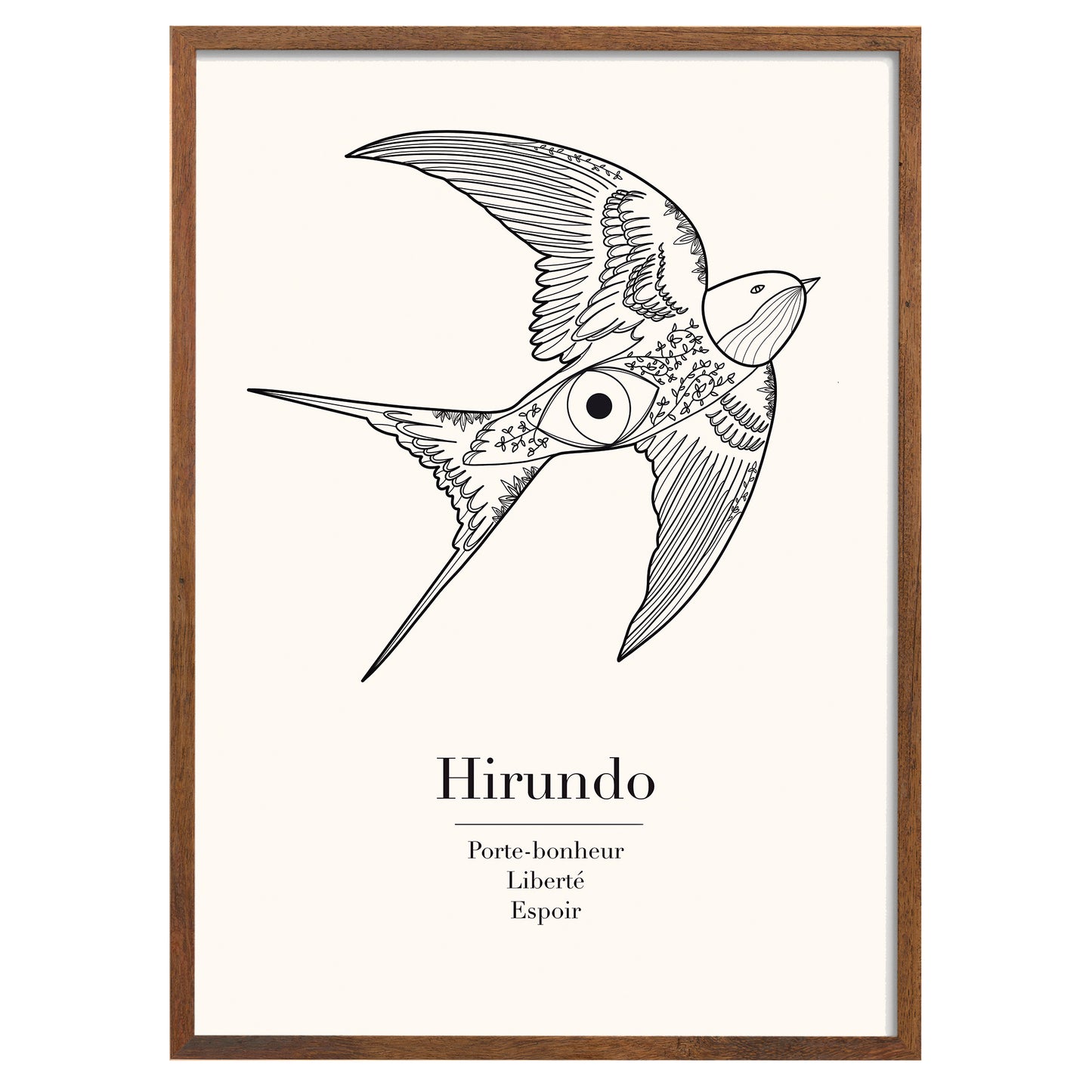 L'Hirondelle - Affiche