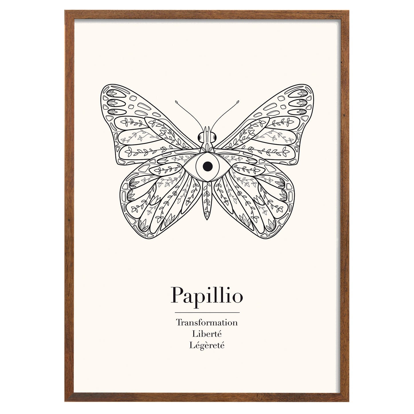 Le Papillon - Affiche