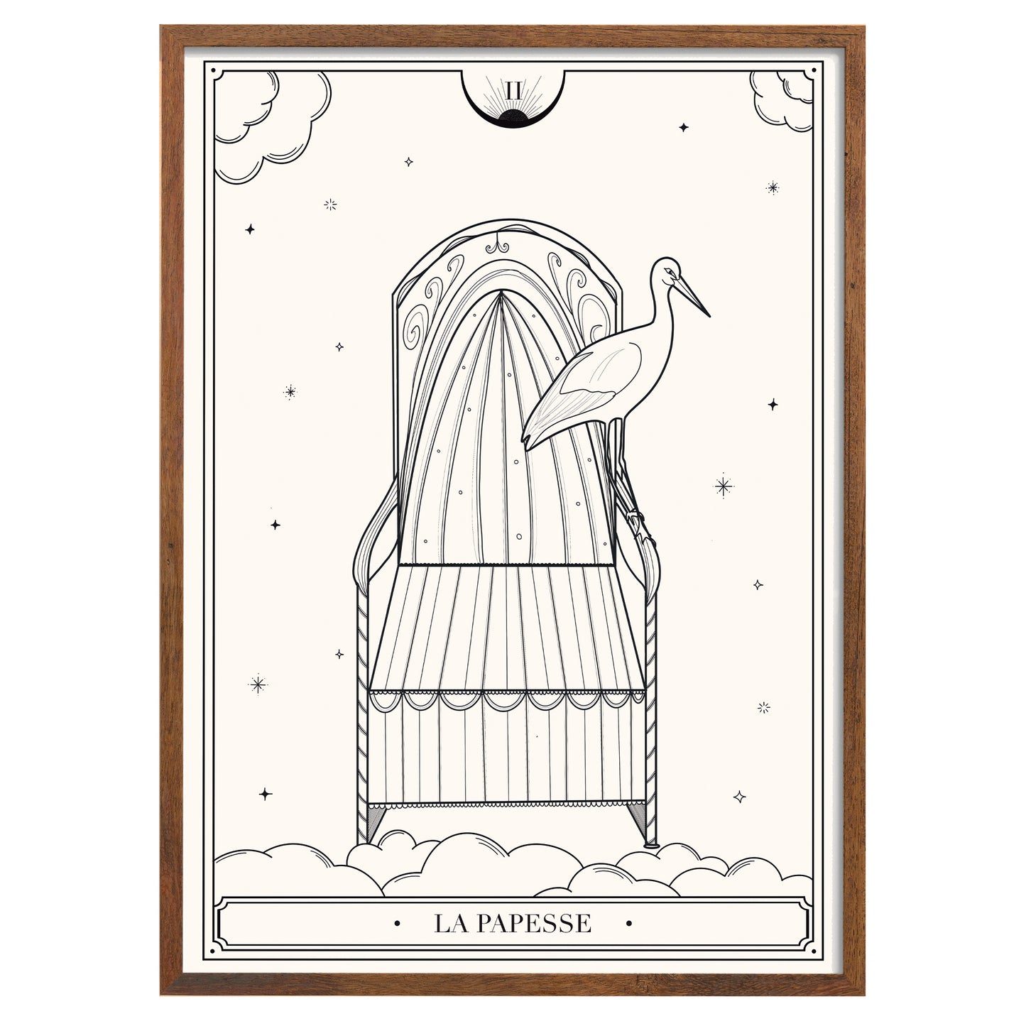 II - La Papesse - Affiche
