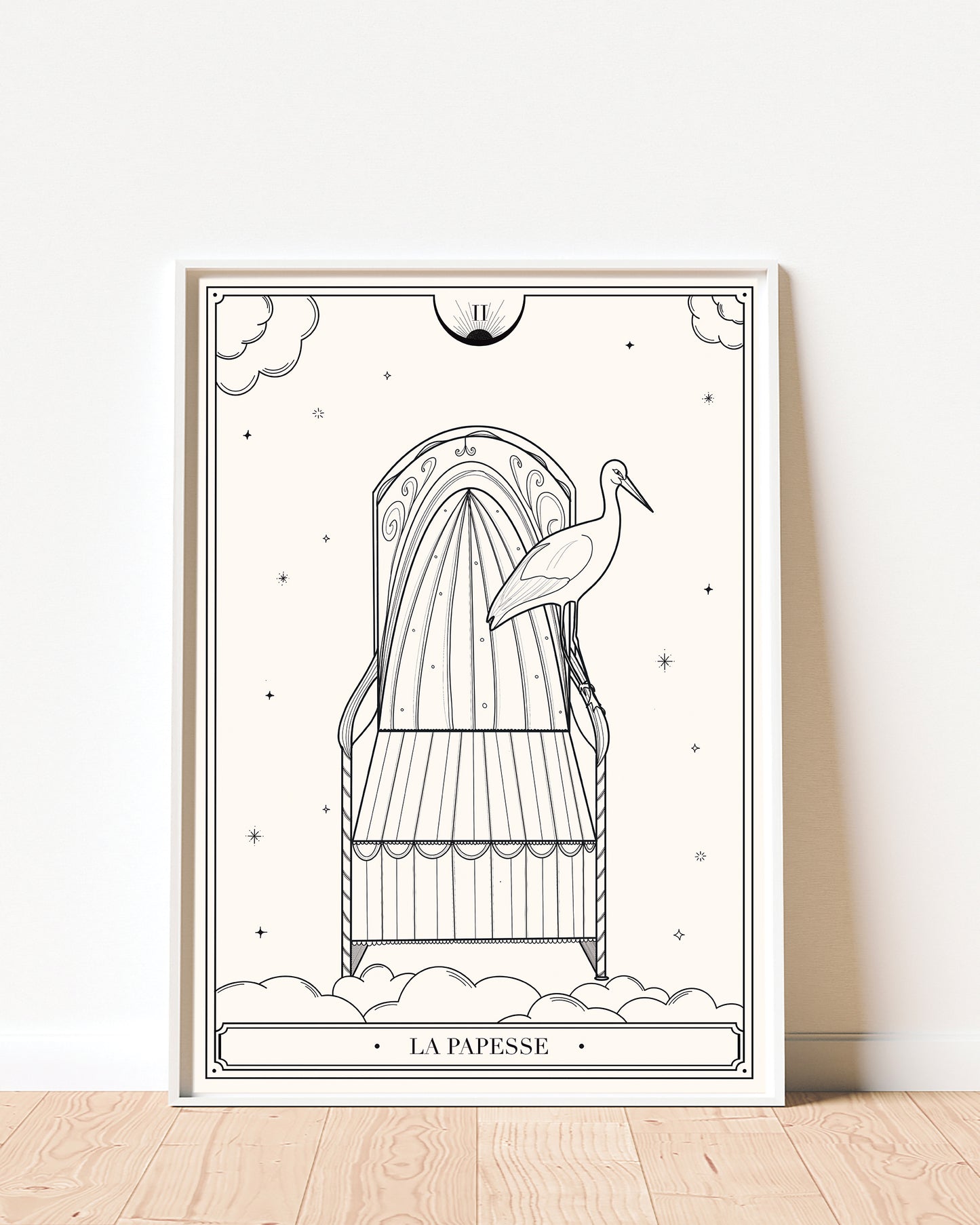 II - La Papesse - Affiche