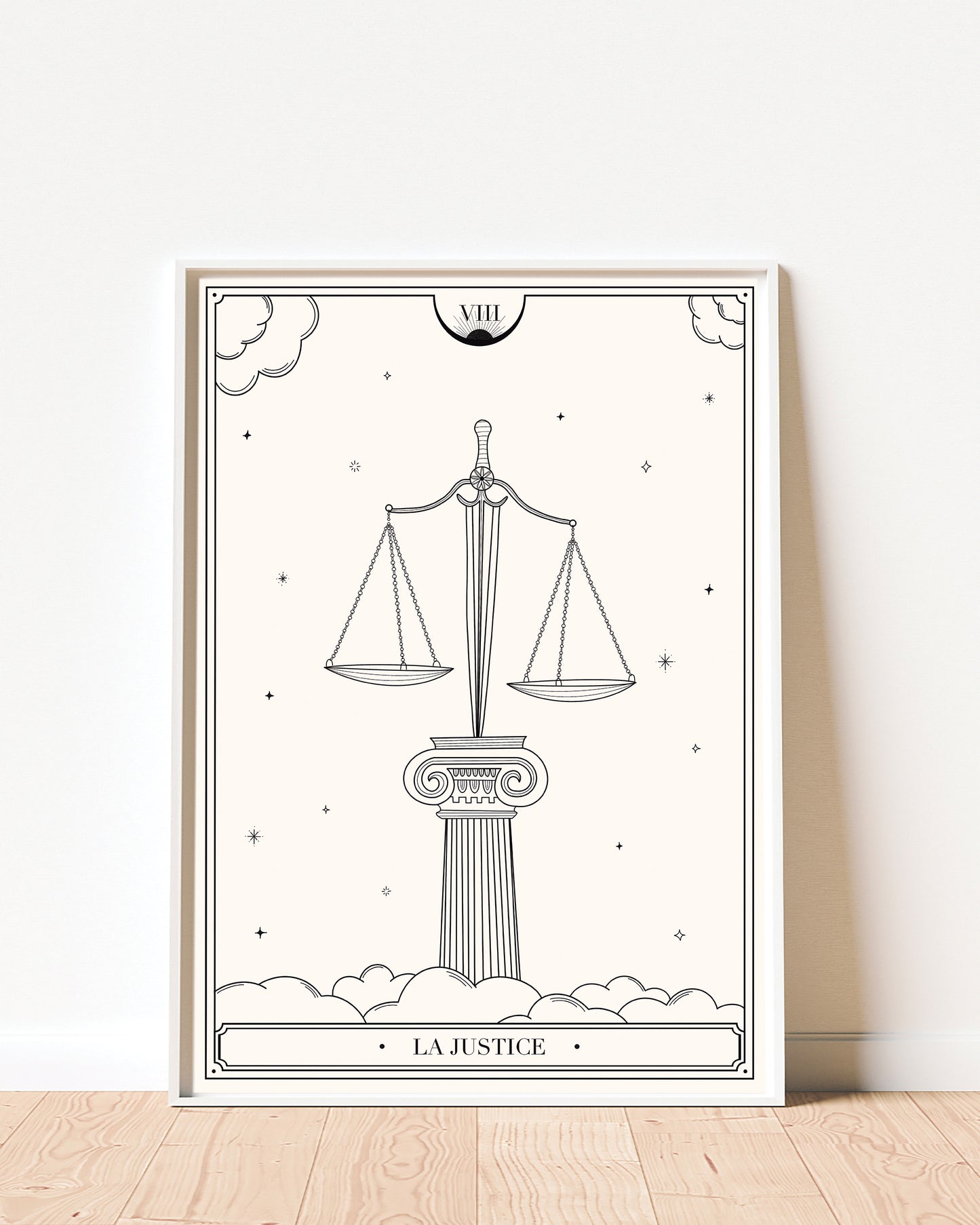VIII - La Justice - Affiche