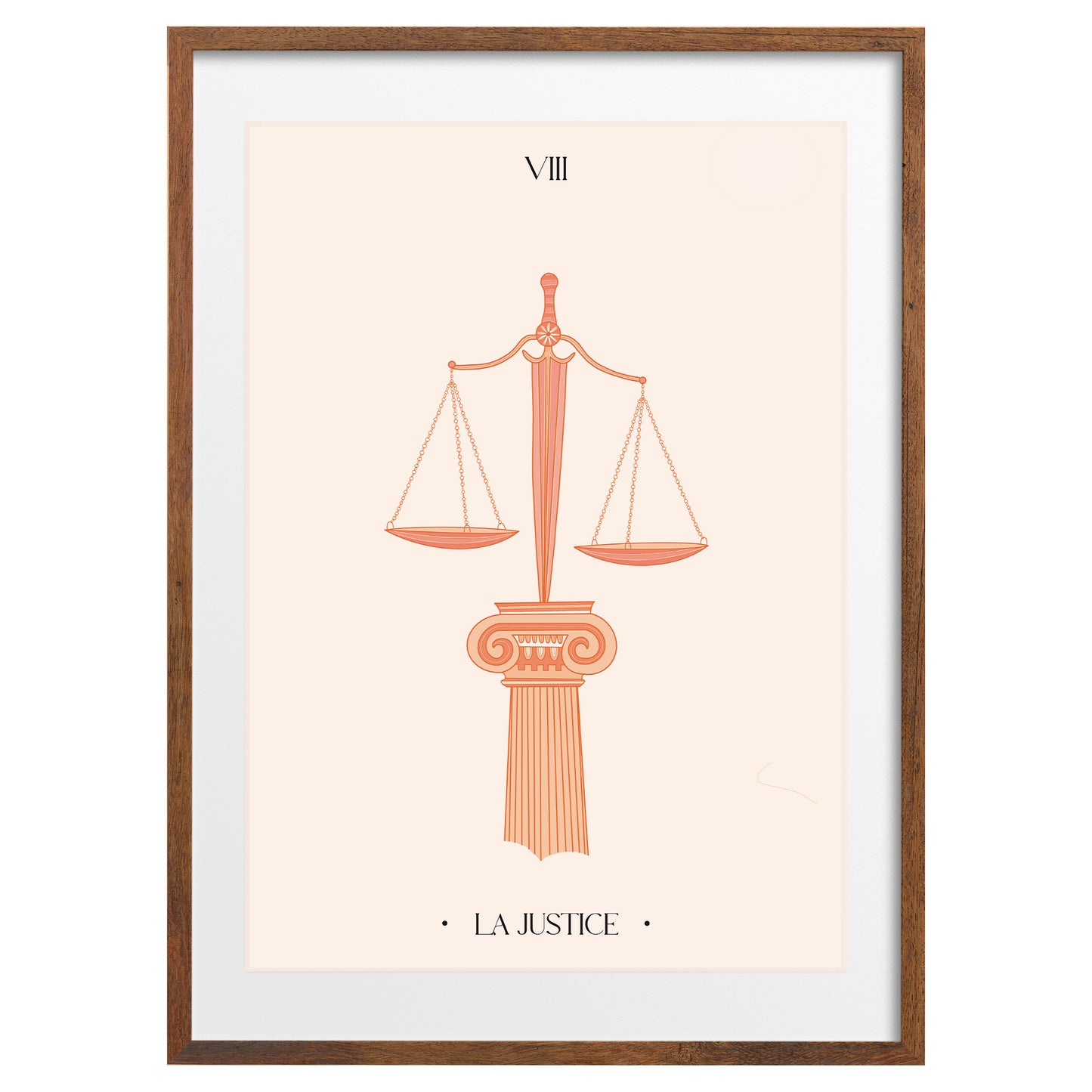 VIII - La Justice - Affiche