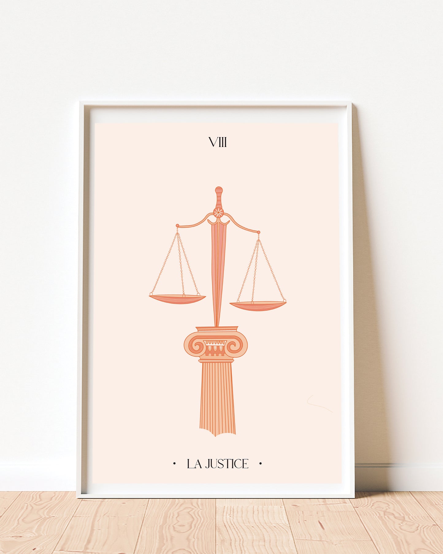 VIII - La Justice - Affiche