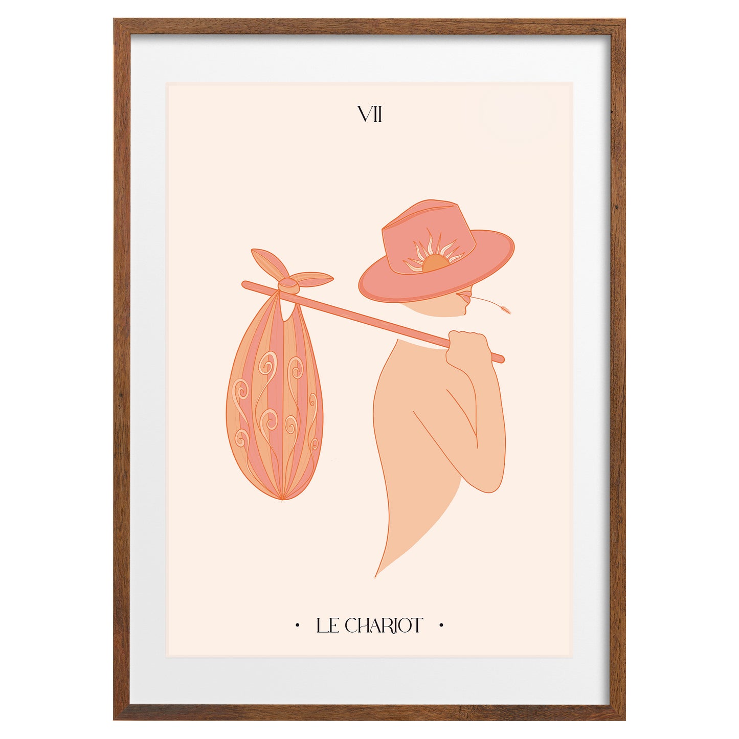VII - Le Chariot - Affiche