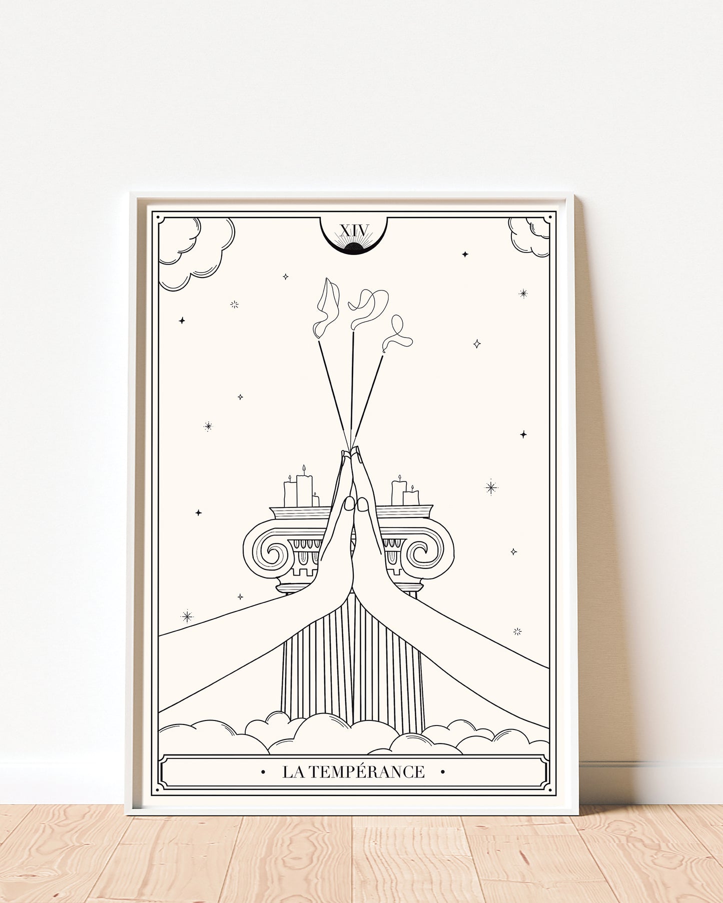 XIV - La Tempérance - Affiche