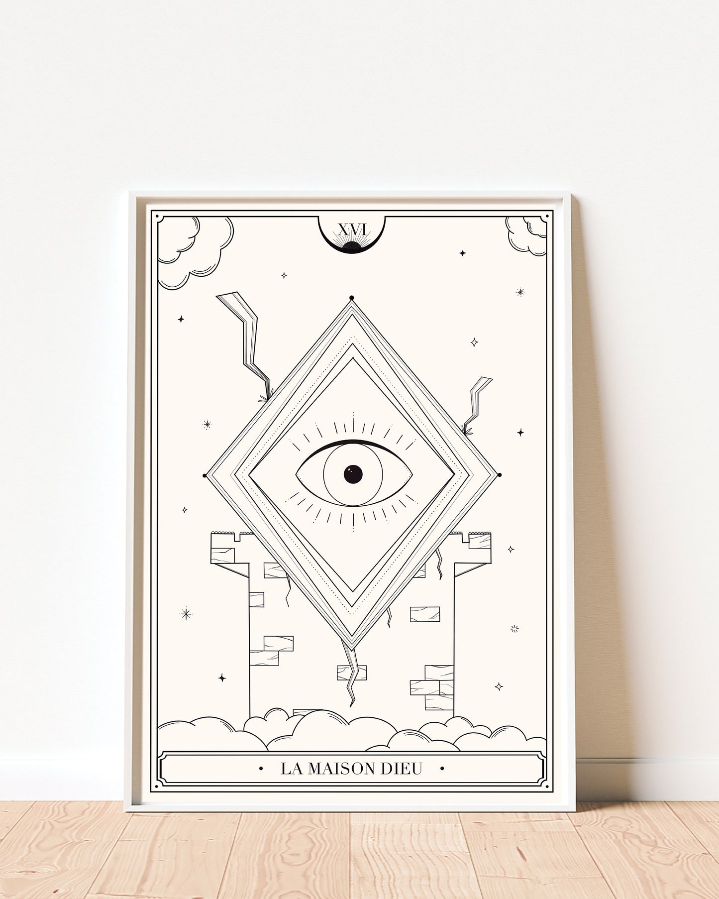 XVI - La Maison Dieu - Affiche
