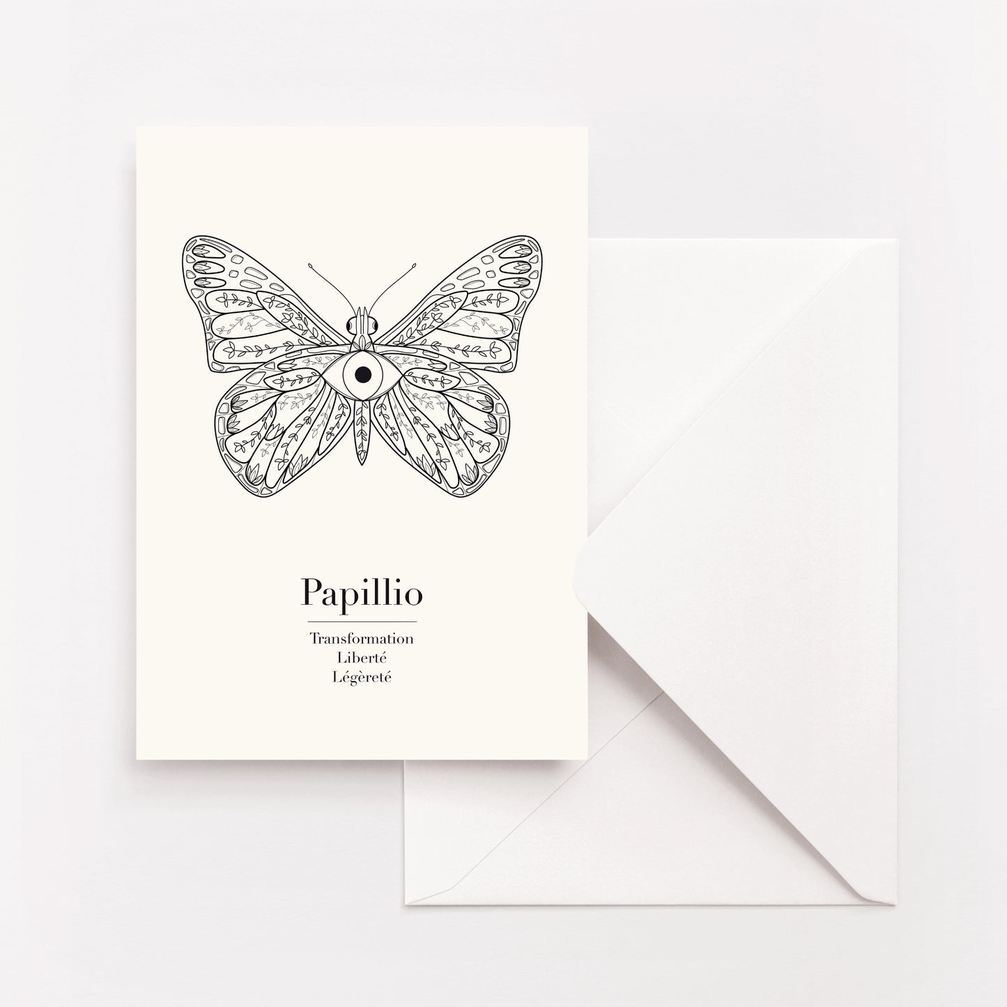 Le Papillon - Carte