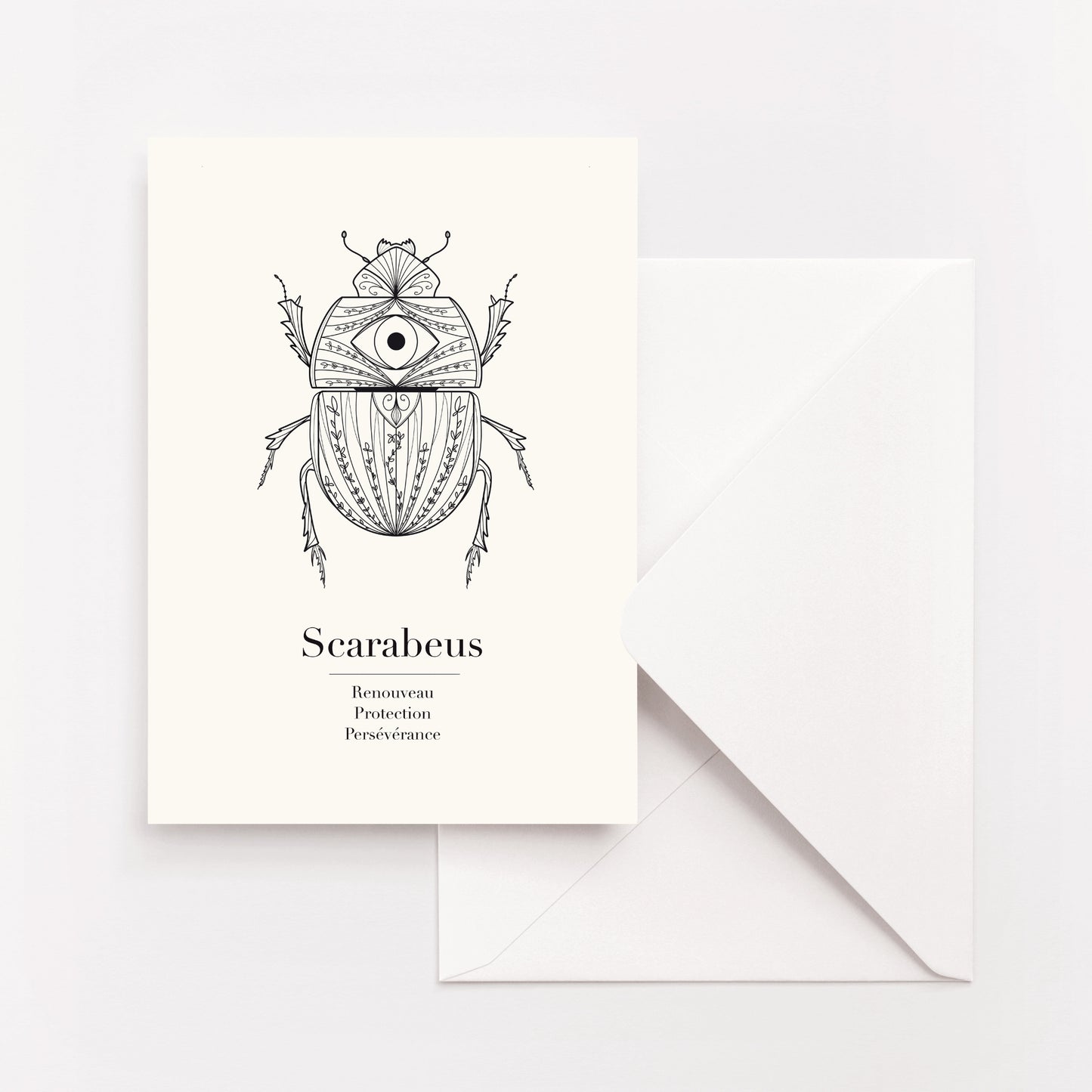 Le Scarabée - Carte