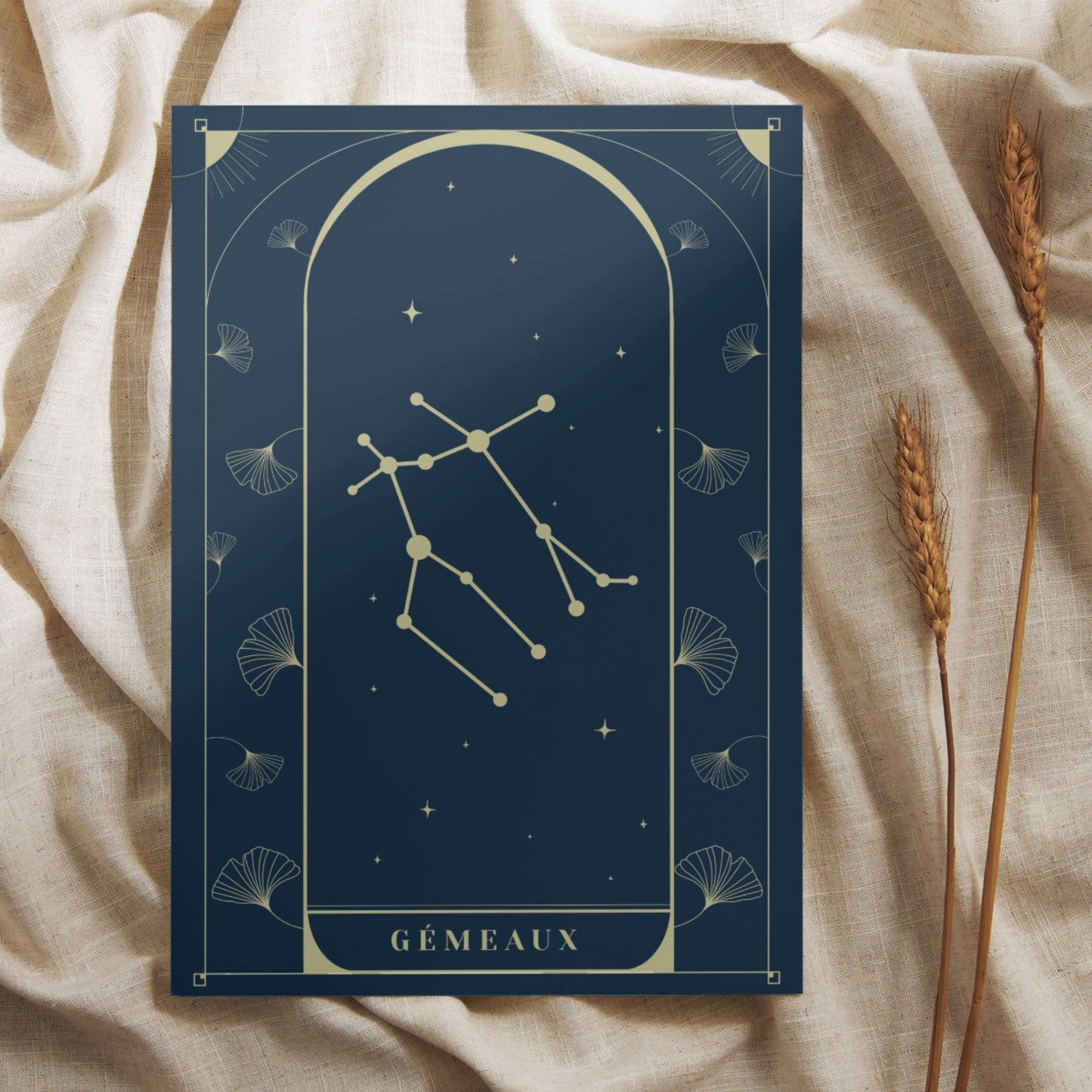 Gémeaux Constellation - Carte