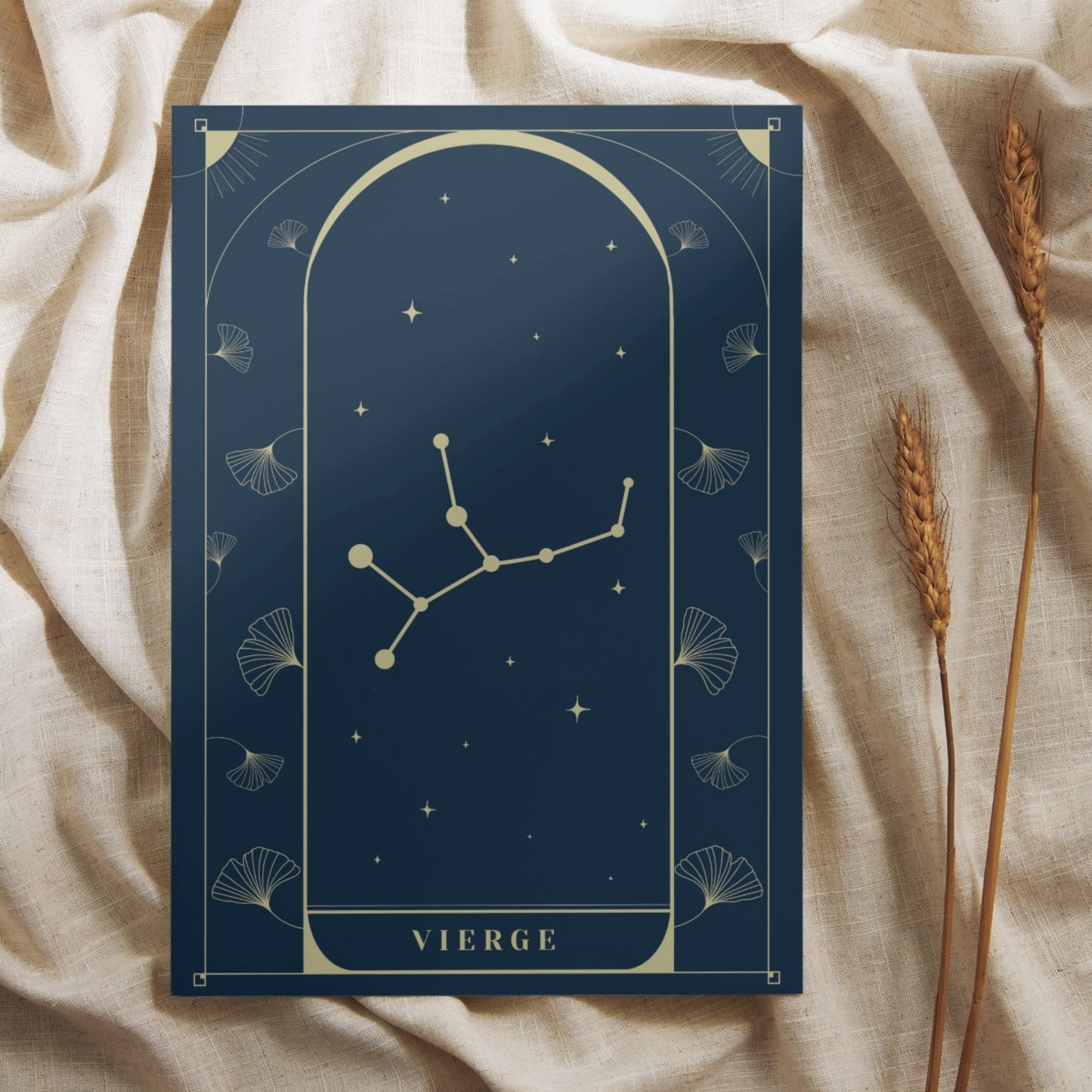 Vierge Constellation - Carte