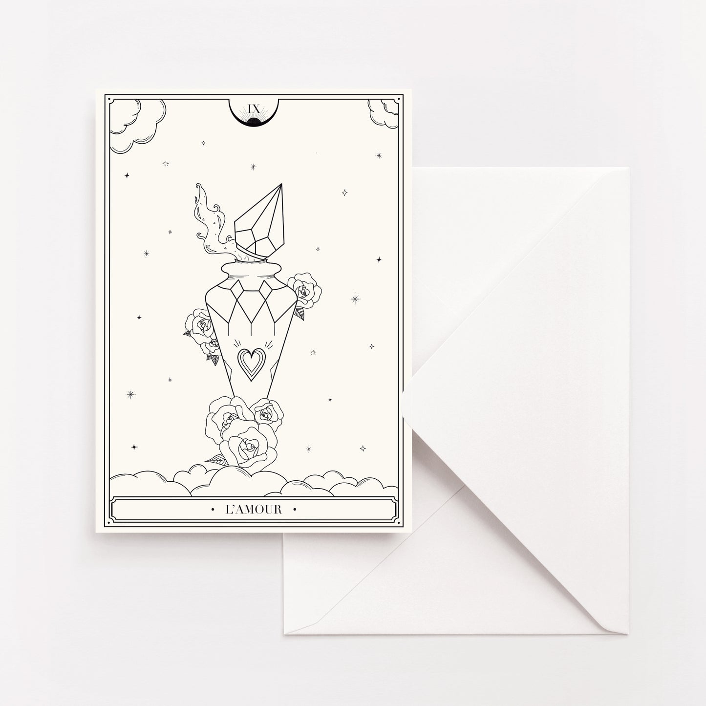 IX - L'Amour - Carte