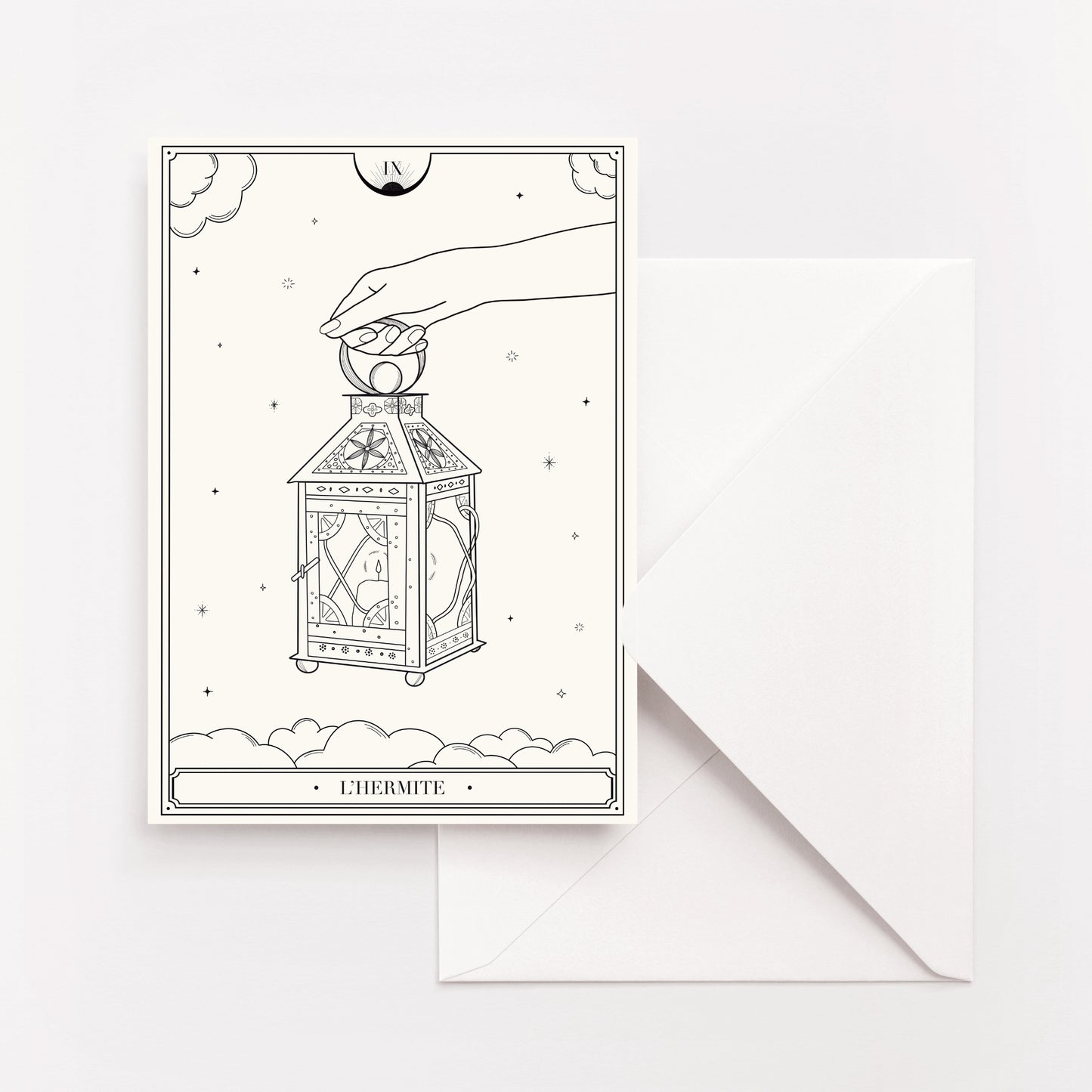 IX - L'Hermite - Carte