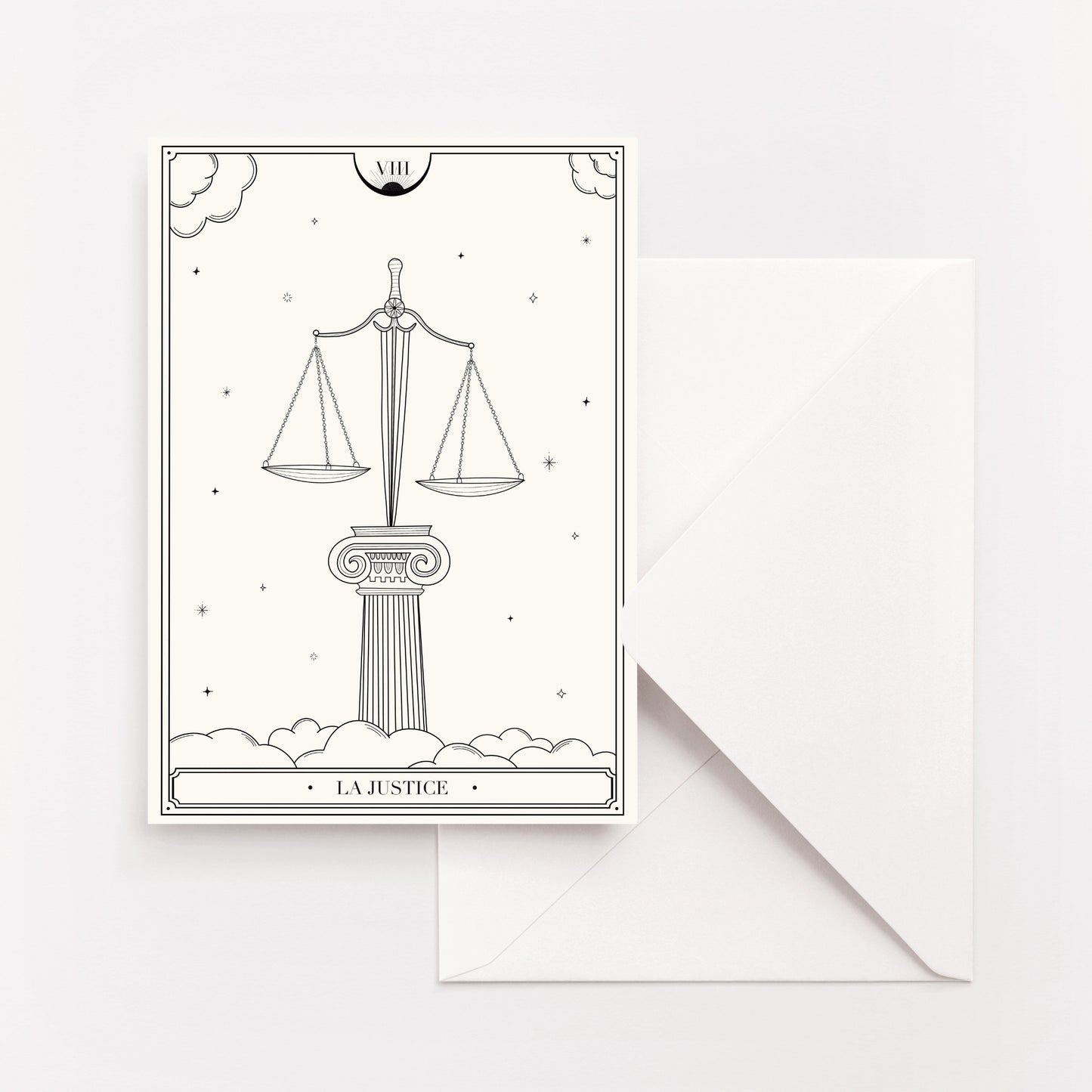 VIII - La Justice - Carte