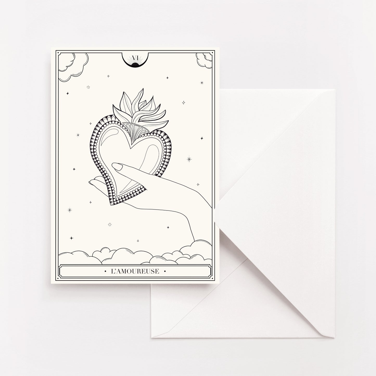 VI - L'Amoureuse - Carte