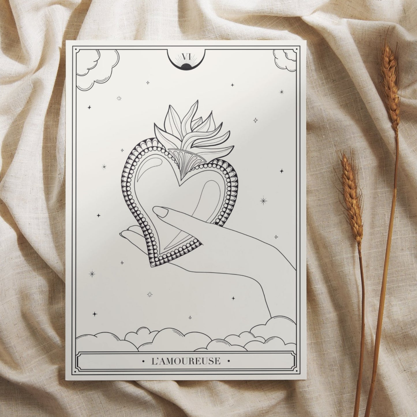 VI - L'Amoureuse - Carte