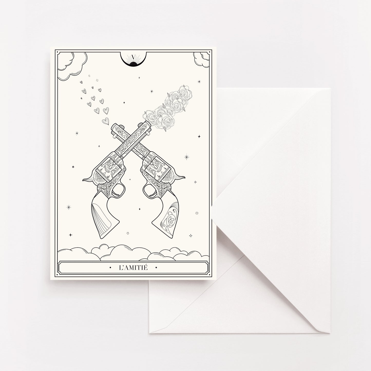 V - L'Amitié - Carte
