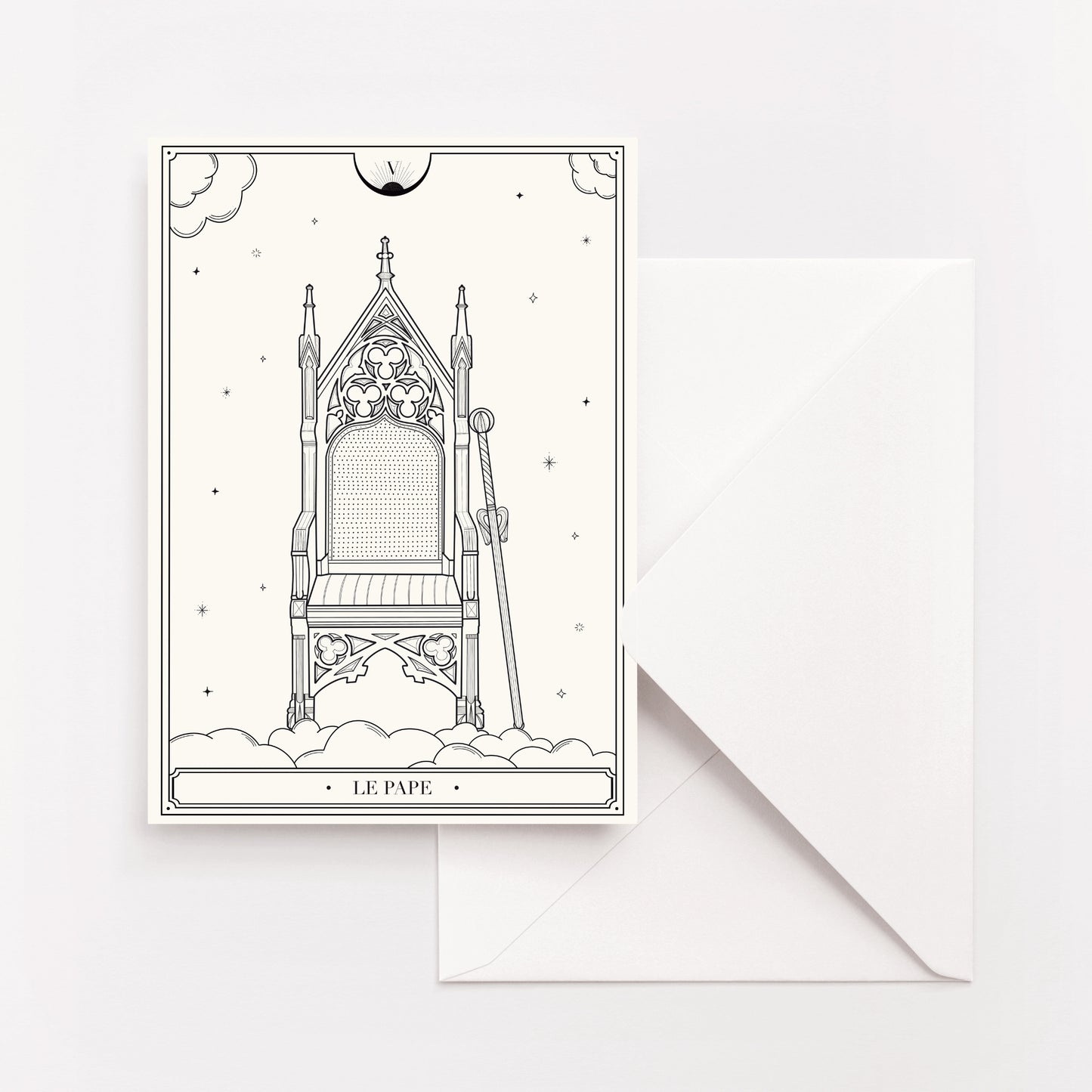 V - Le Pape - Carte