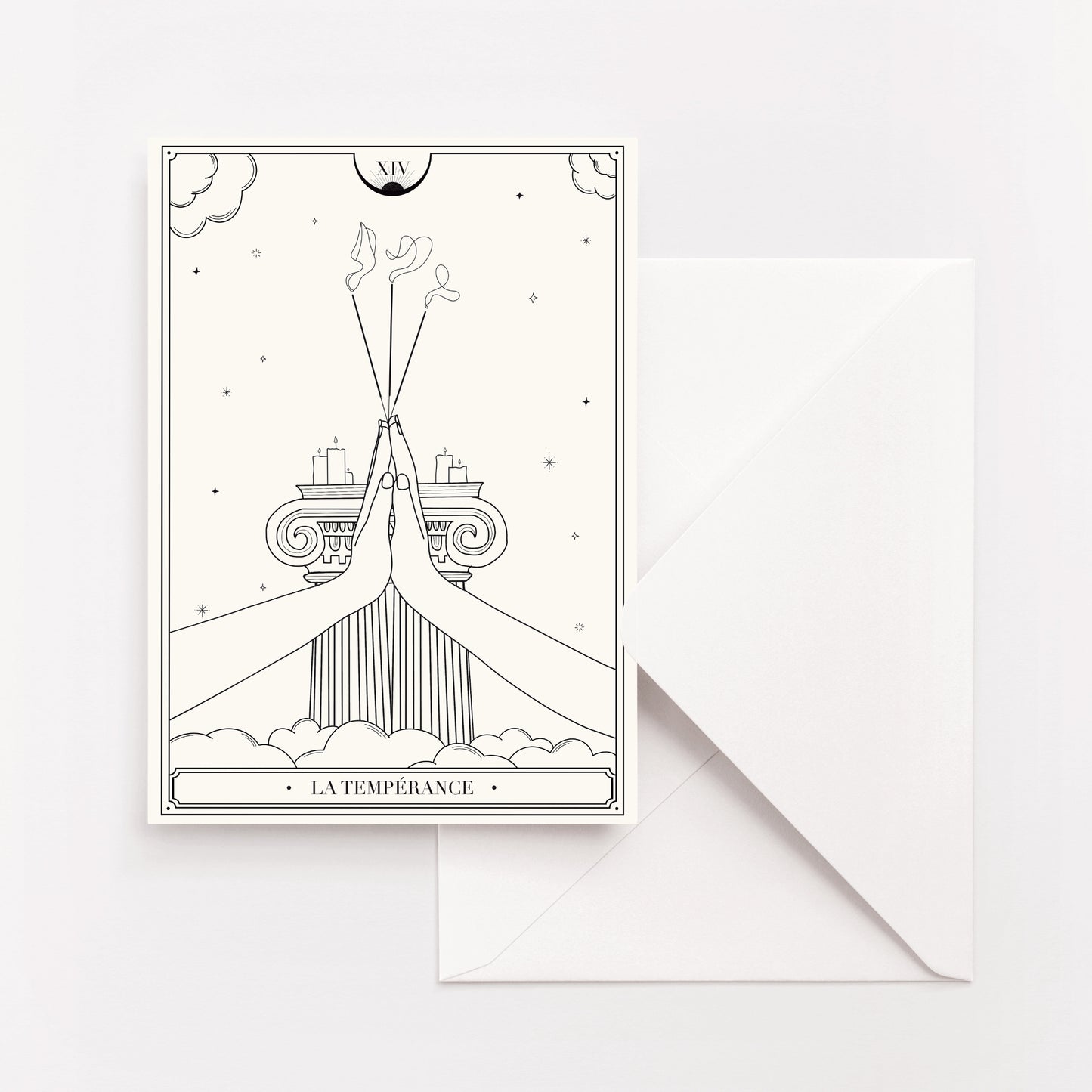 XIV - La Tempérance - Carte