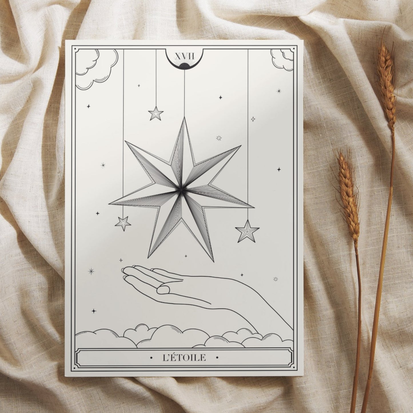 XVII - L'Etoile - Carte