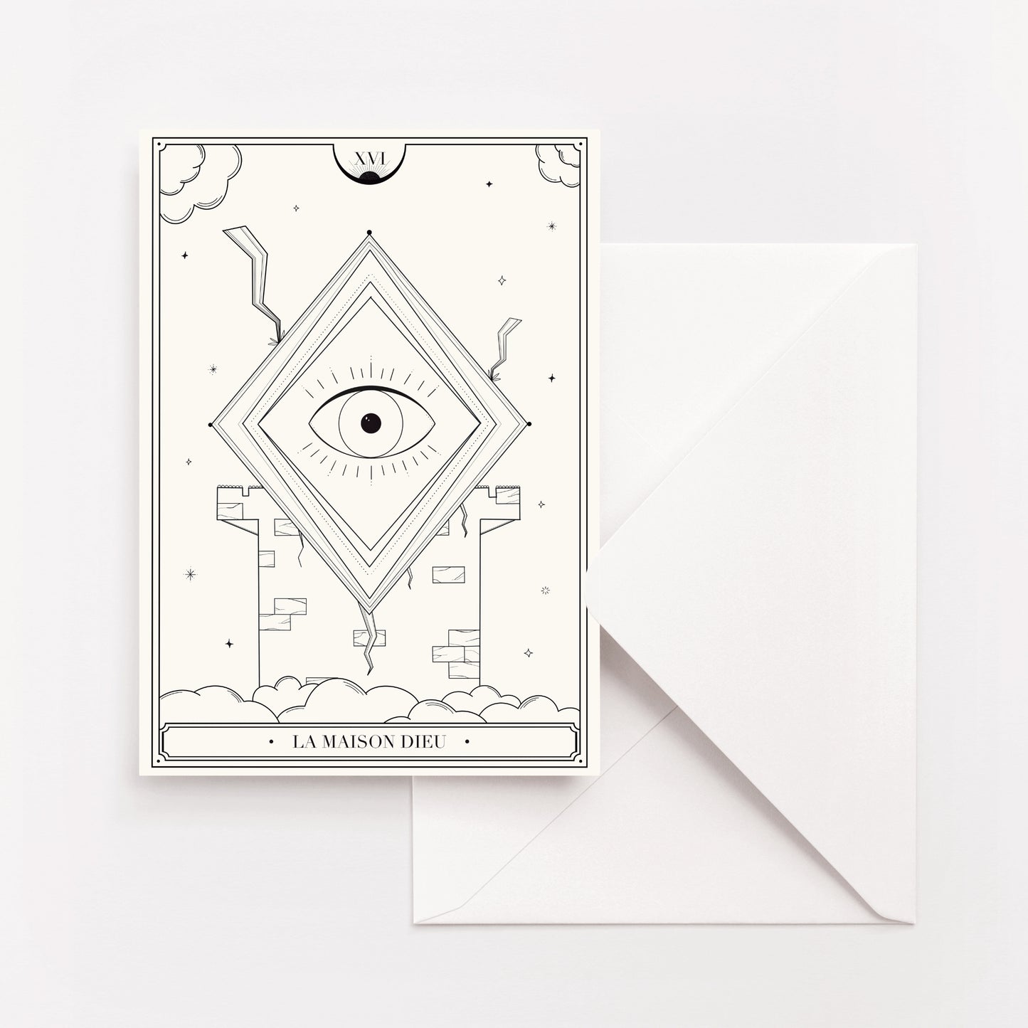 XVI - La Maison Dieu - Carte