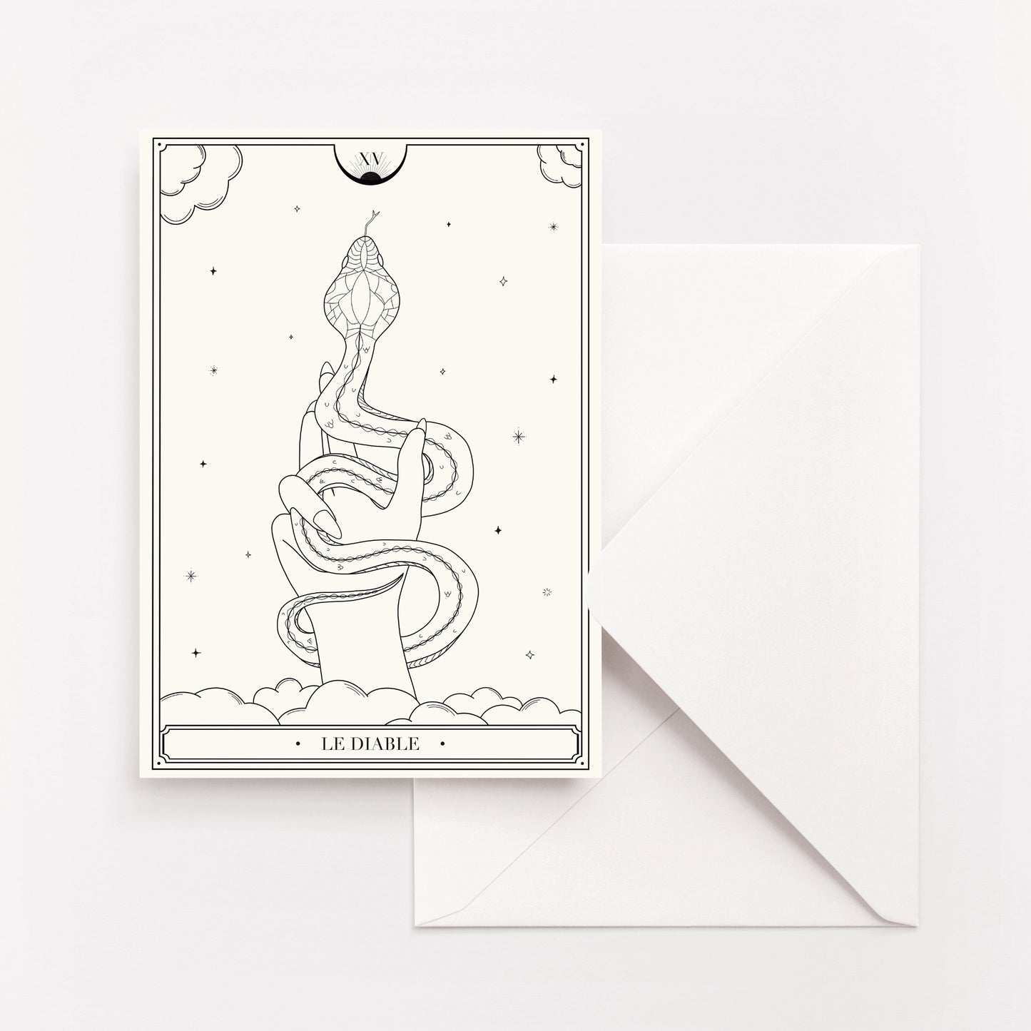 XV - Le Diable - Carte
