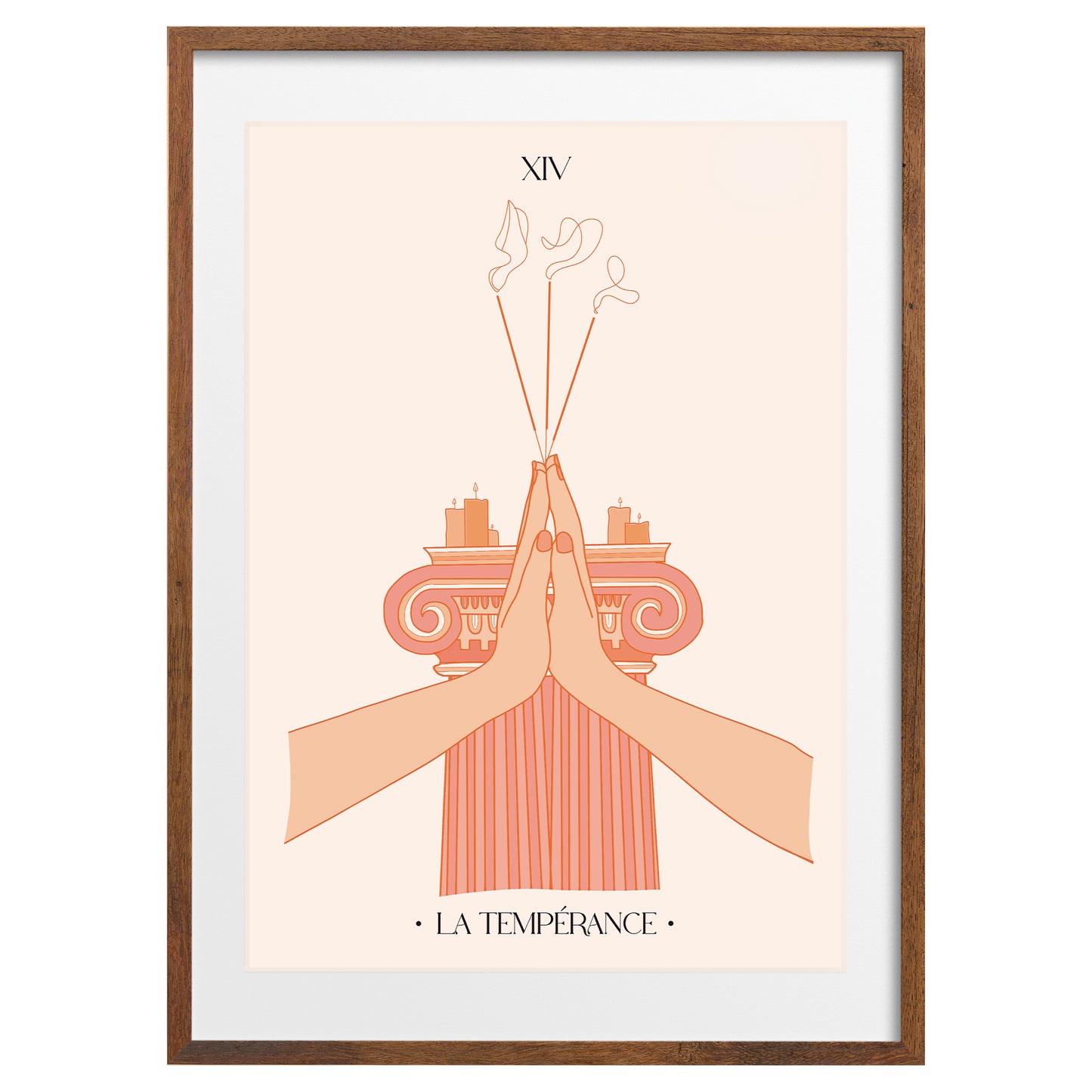 XIV - La Tempérance - Affiche