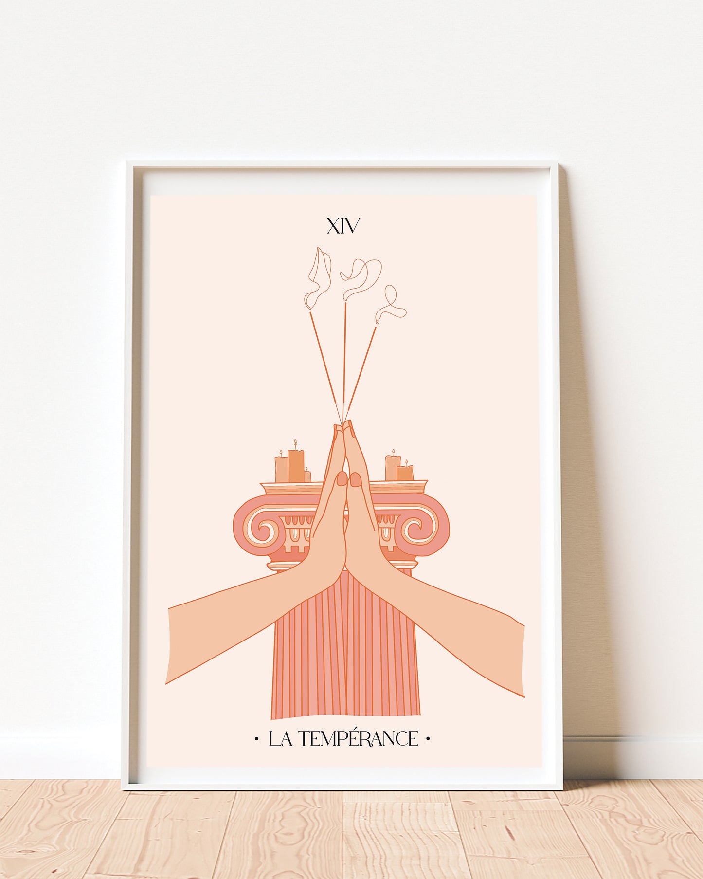XIV - La Tempérance - Affiche