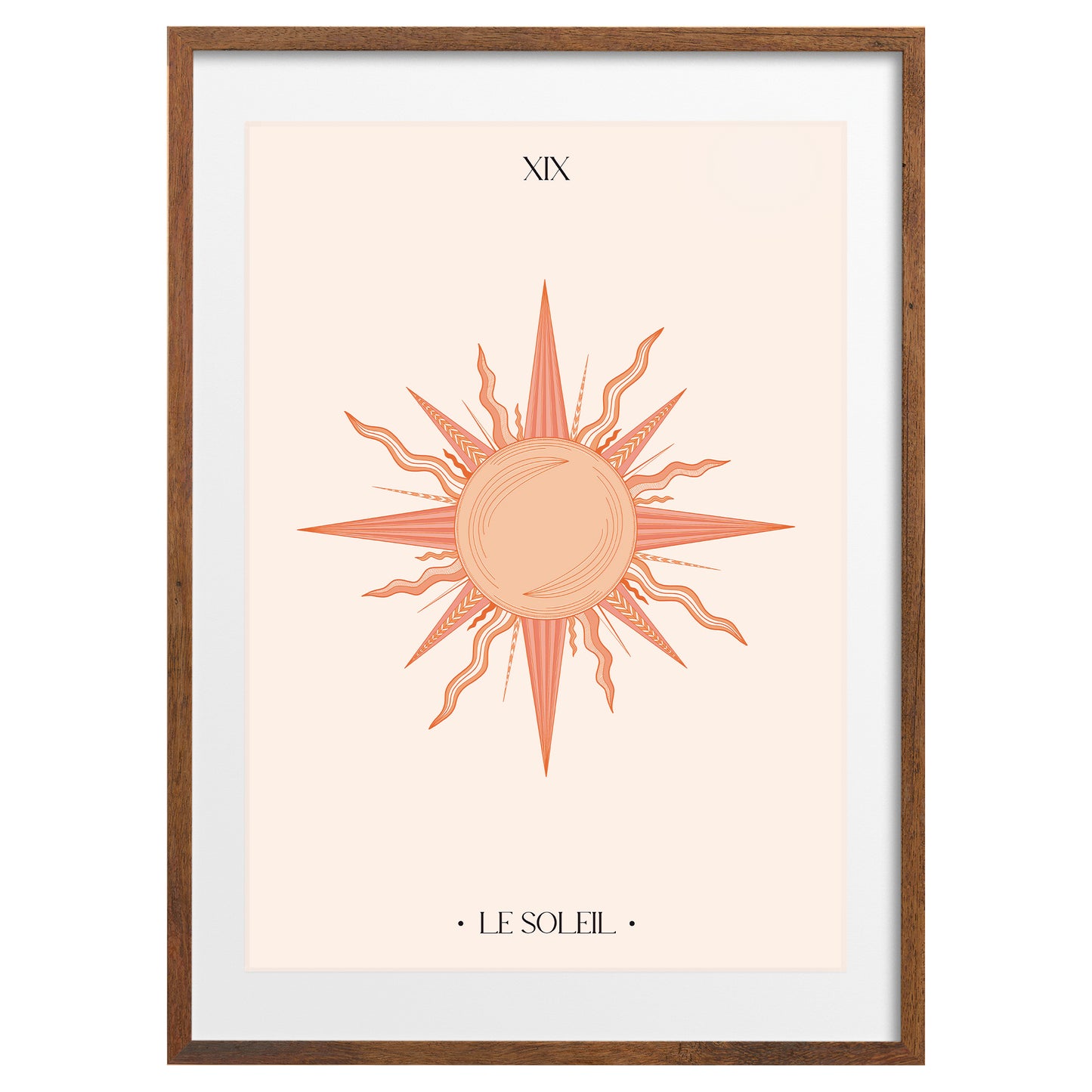 XIX - Le Soleil - Affiche