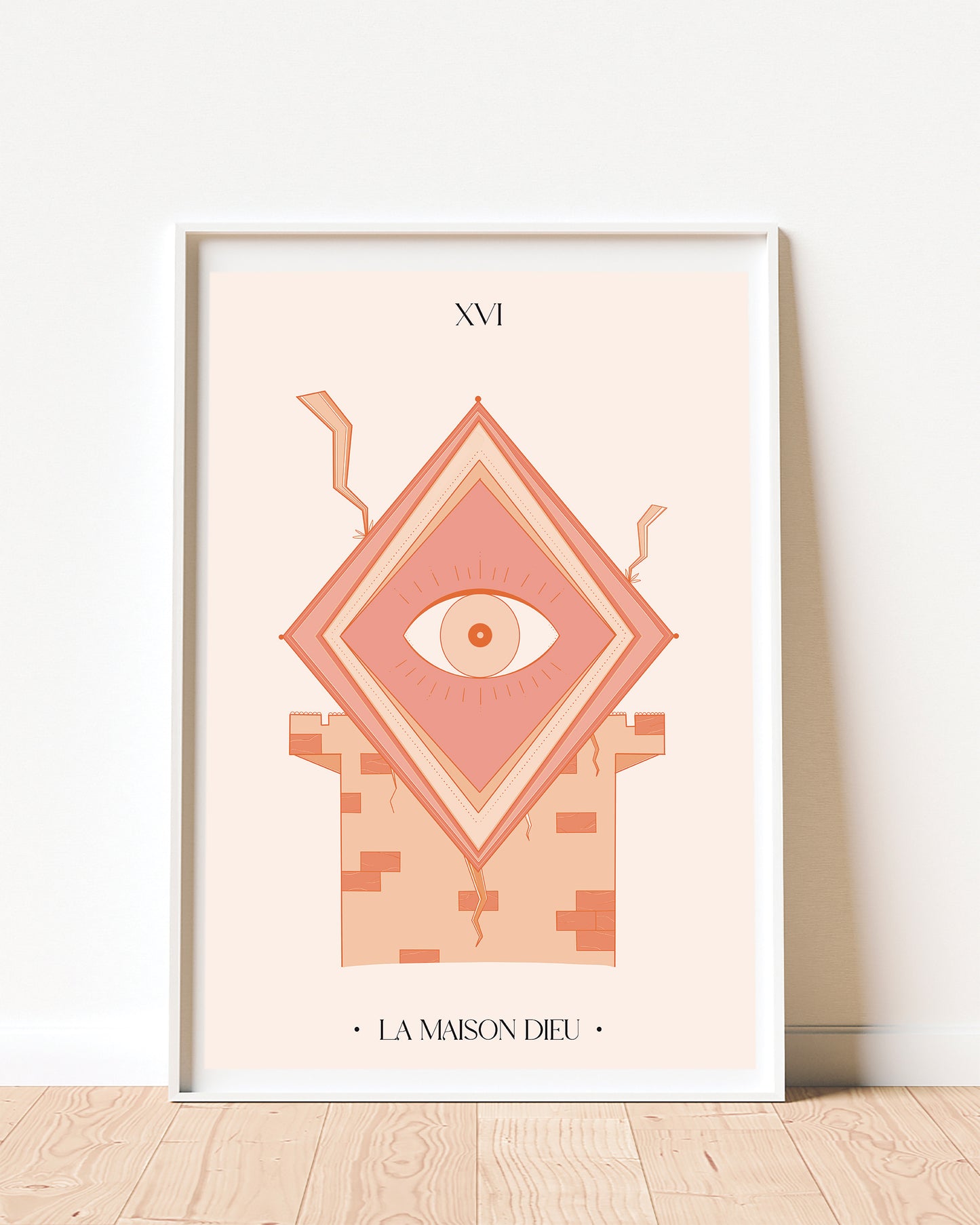 XVI - La Maison Dieu - Affiche
