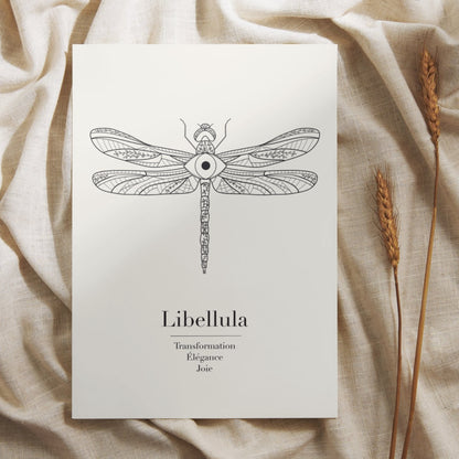 La Libellule - Carte