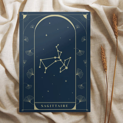 Sagittaire Constellation - Carte