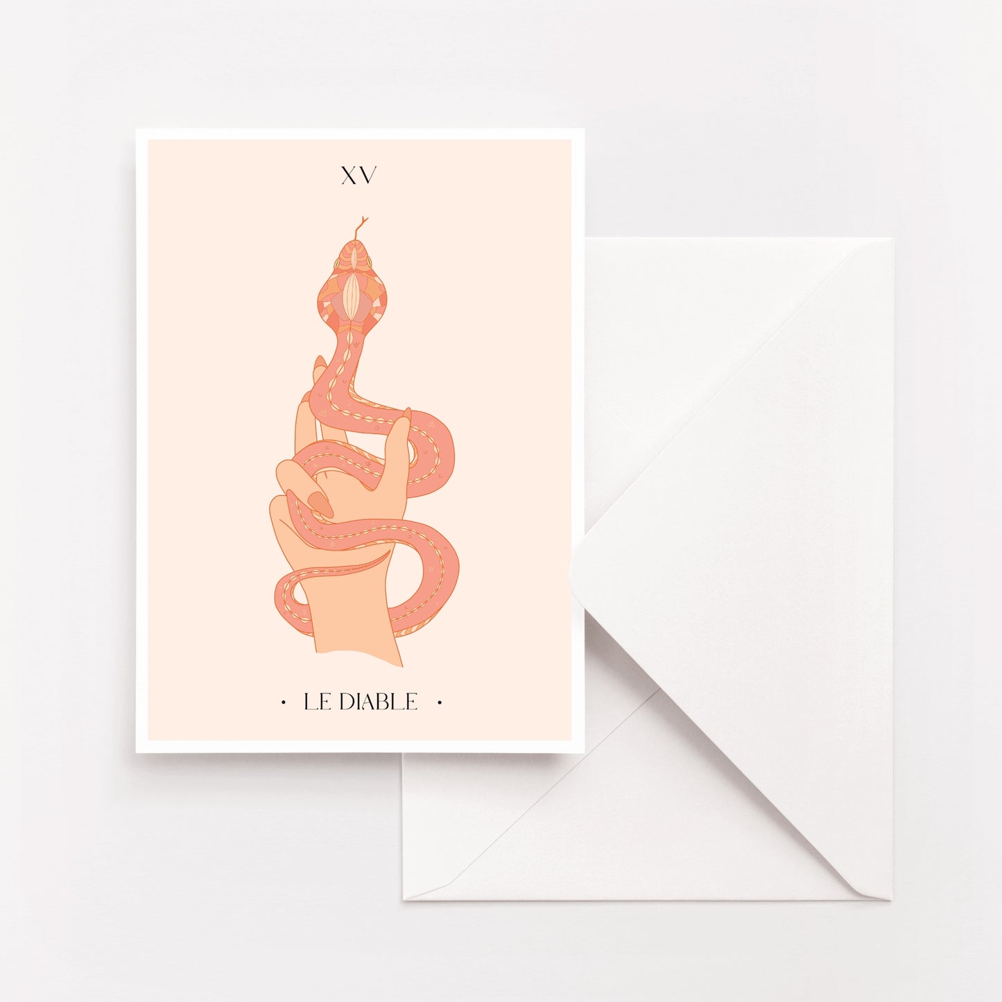 XV - Le Diable - Carte