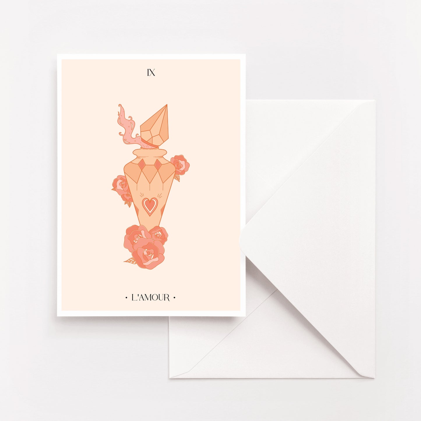 IX - L'Amour - Carte