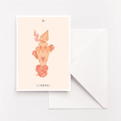 IX - L'Amour - Carte