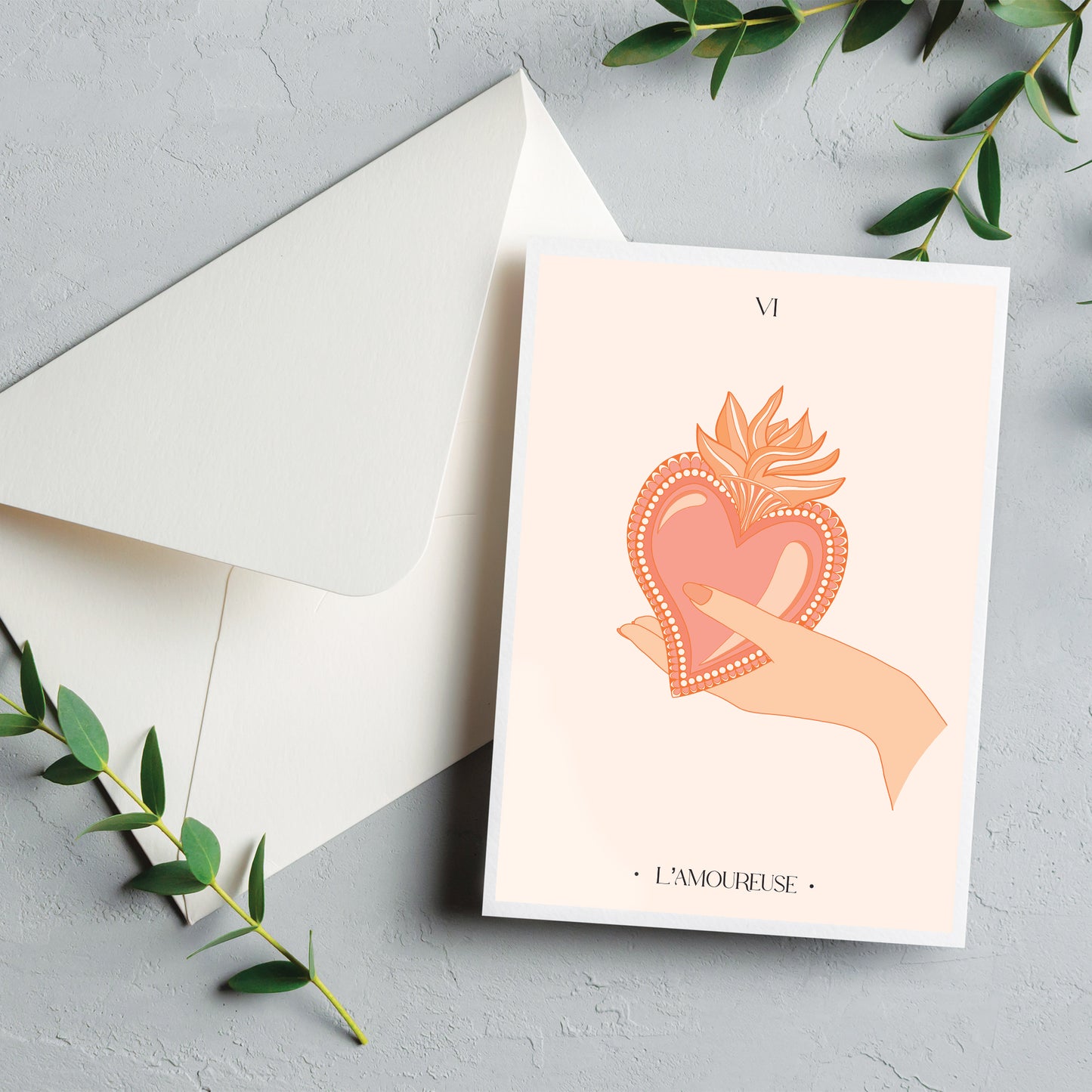 VI - L'Amoureuse - Carte