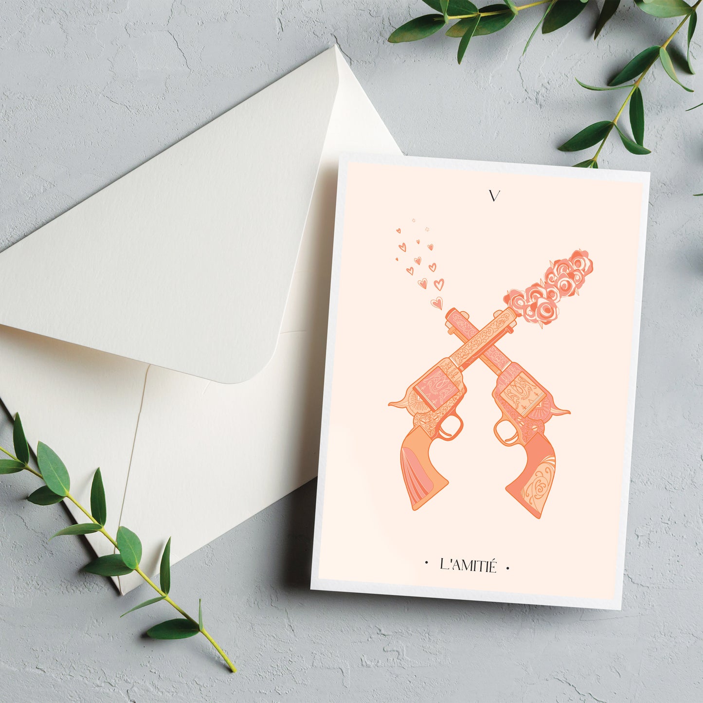 V - L'Amitié - Carte