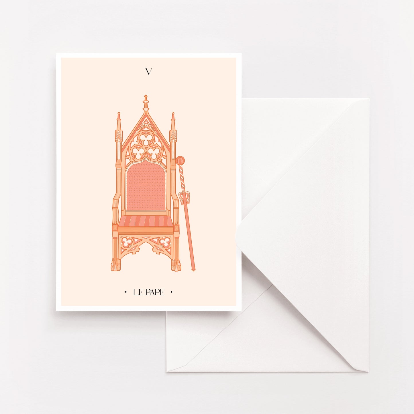 V - Le Pape - Carte