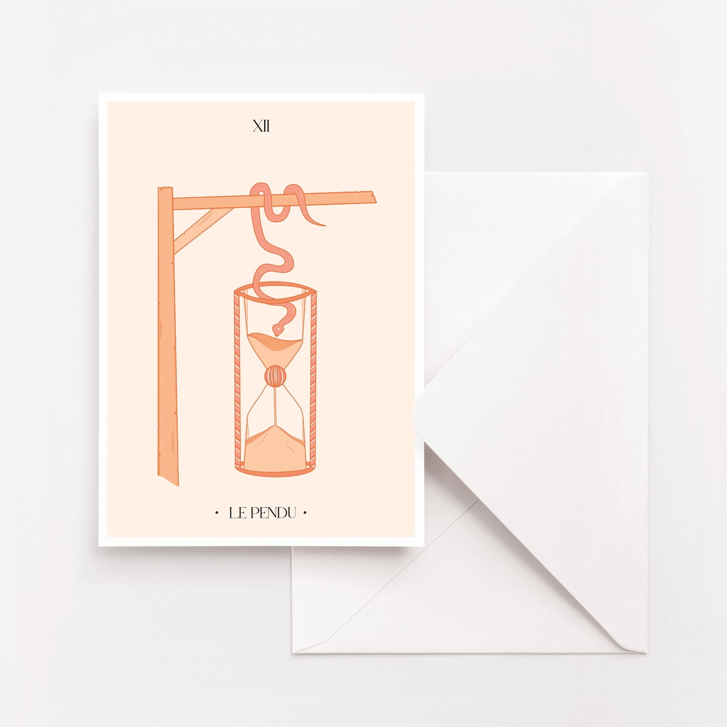 XII - Le Pendu - Carte