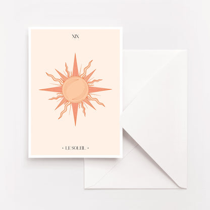 XIX - Le Soleil - Carte