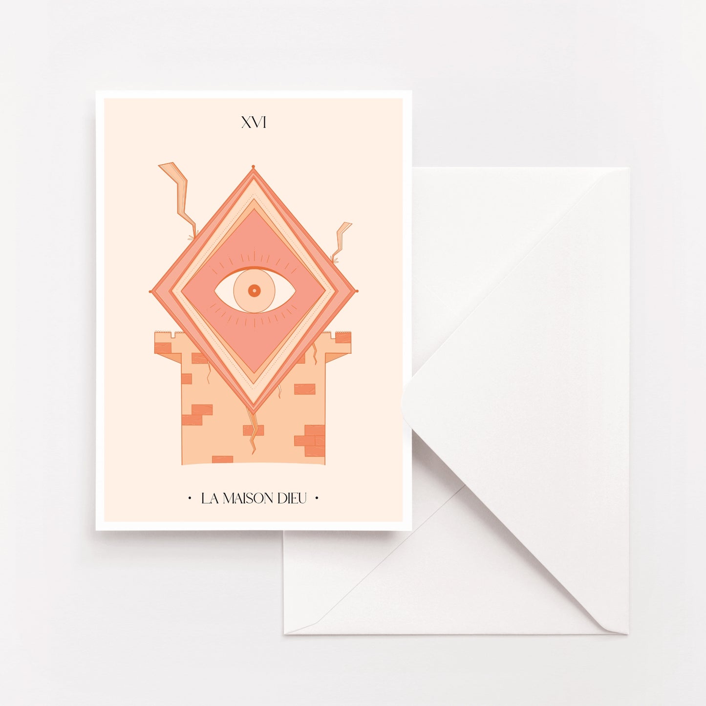 XVI - La Maison Dieu - Carte