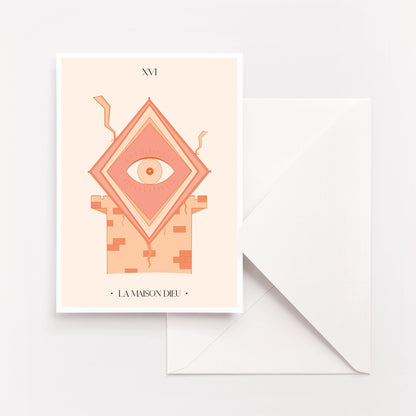 XVI - La Maison Dieu - Carte